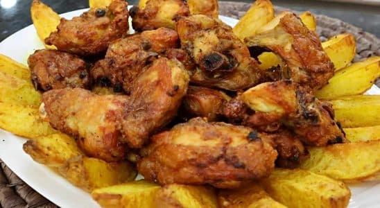 Frango Com Batatas Na Air Fryer