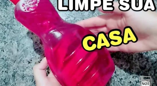 Limpador Perfumado Caseiro