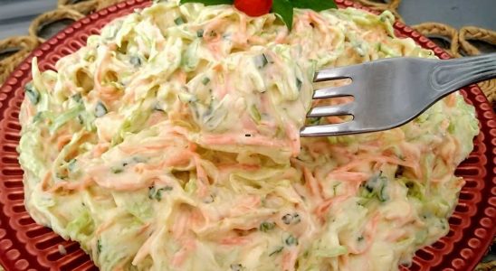 Salada De Repolho Americana