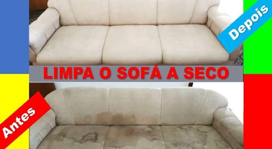 Dica Para Limpar Sofá