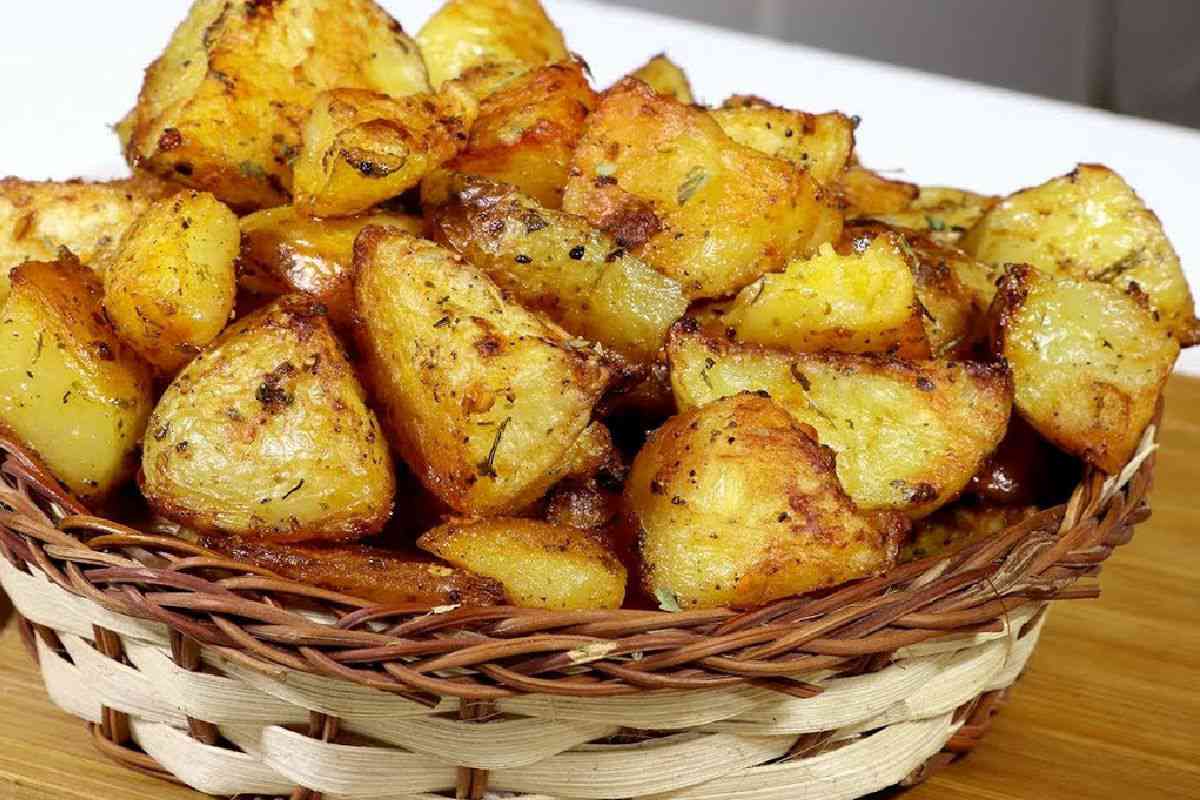 Batata Crocante De Forno