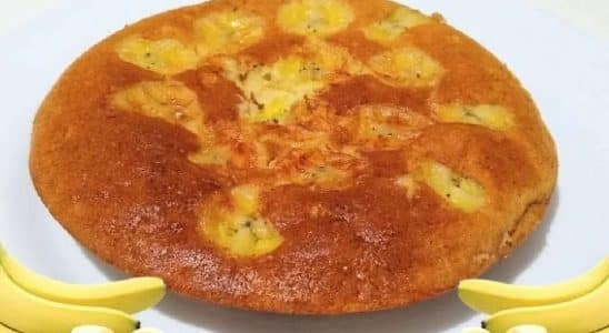 Bolo De Aveia Com Banana