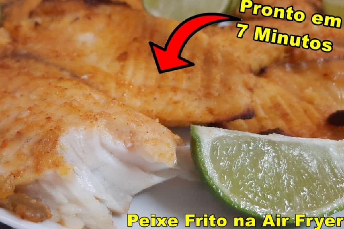 Peixe Frito Na Air Fryer