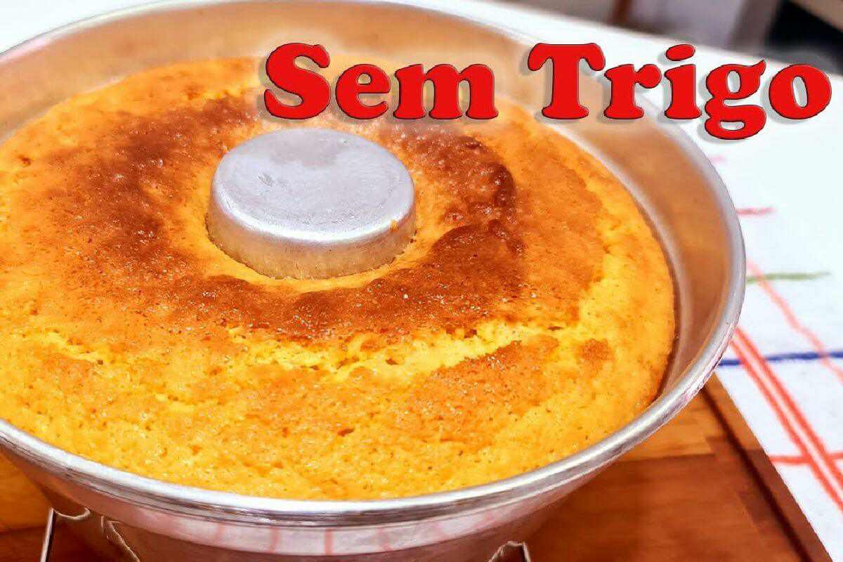 Bolo Sem Farinha De Trigo