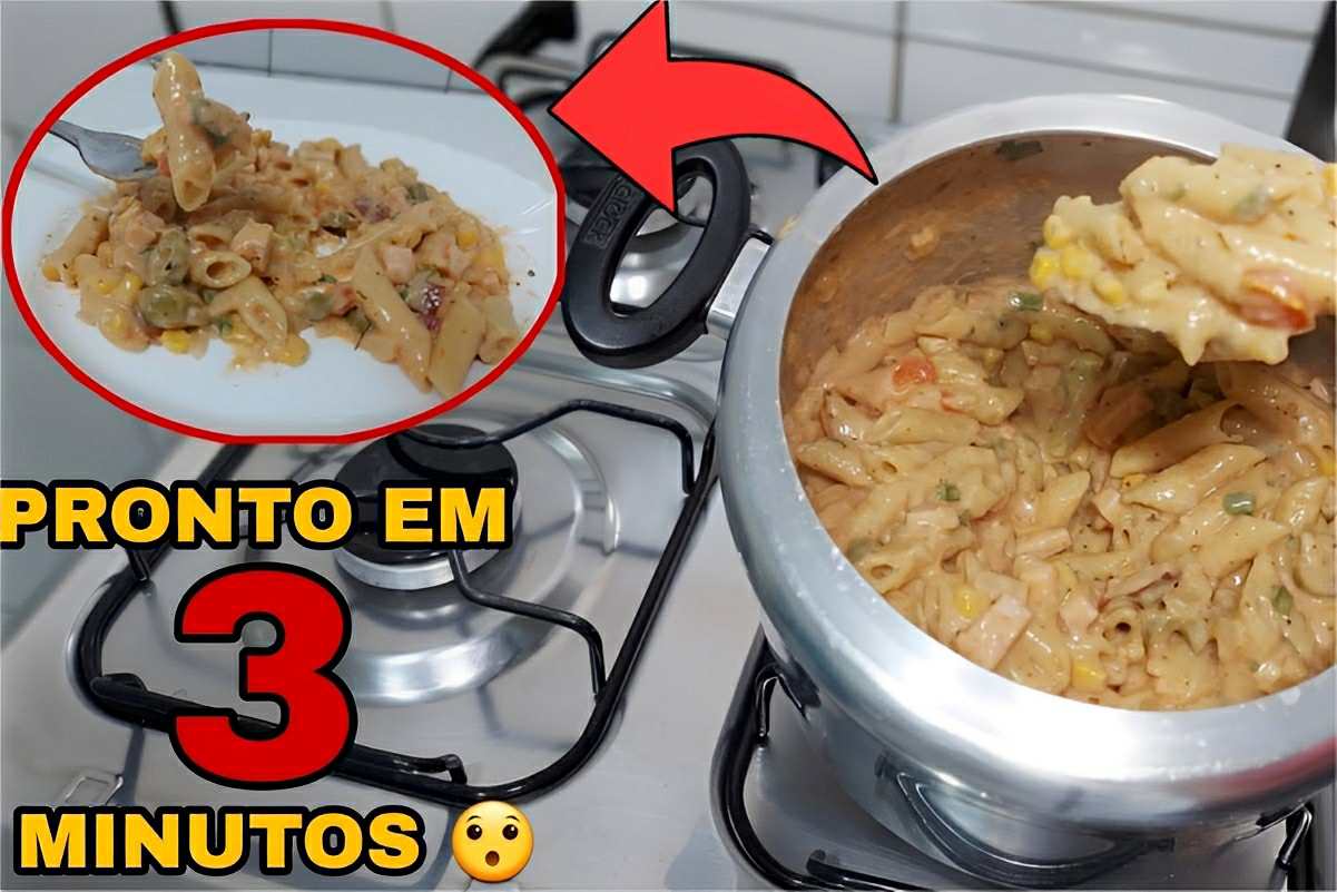 Macarrão Na Panela De Pressão