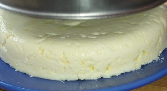 Queijo Caseiro Sem Maisena