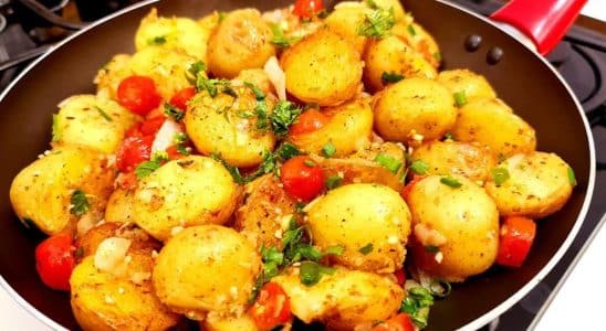 Batata Gratinada Na Manteiga