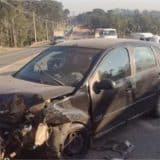 Acidente Entre Quatro Carros Deixa Raposo Tavares Fechada No Alto Da Serra Em São Roque