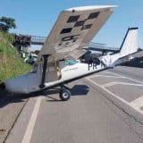 Avião Que Deveria Pousar Em Sorocaba Acaba Pousando Em Rodovia Em Modo Emergencial