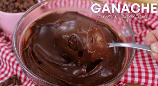 Ganache Para Recheio De Bolo