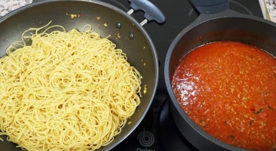 Macarrão Com Carne Moída