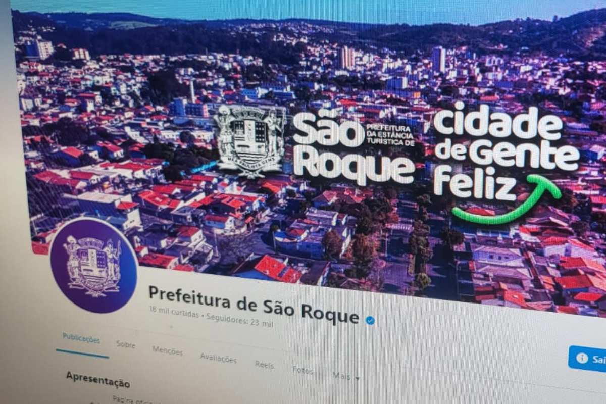 Redes Sociais De Prefeituras Da Microrregião De São Roque Devem Ser Desativados