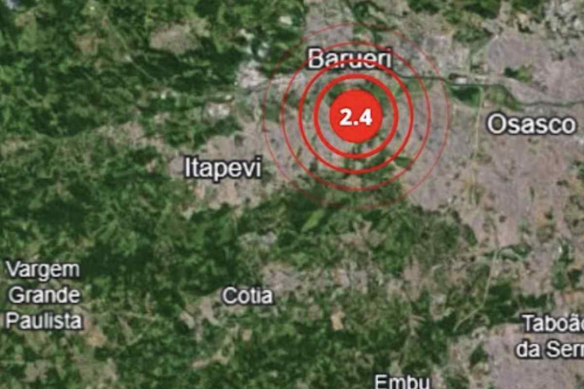 Terremoto De Magnitude 2.4 É Registrado Em Barueri E Osasco