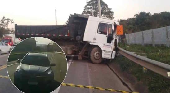 Vídeo Mostra Exato Momento Em Que Motorista Bate Em Caminhão Em São Roque E Morre