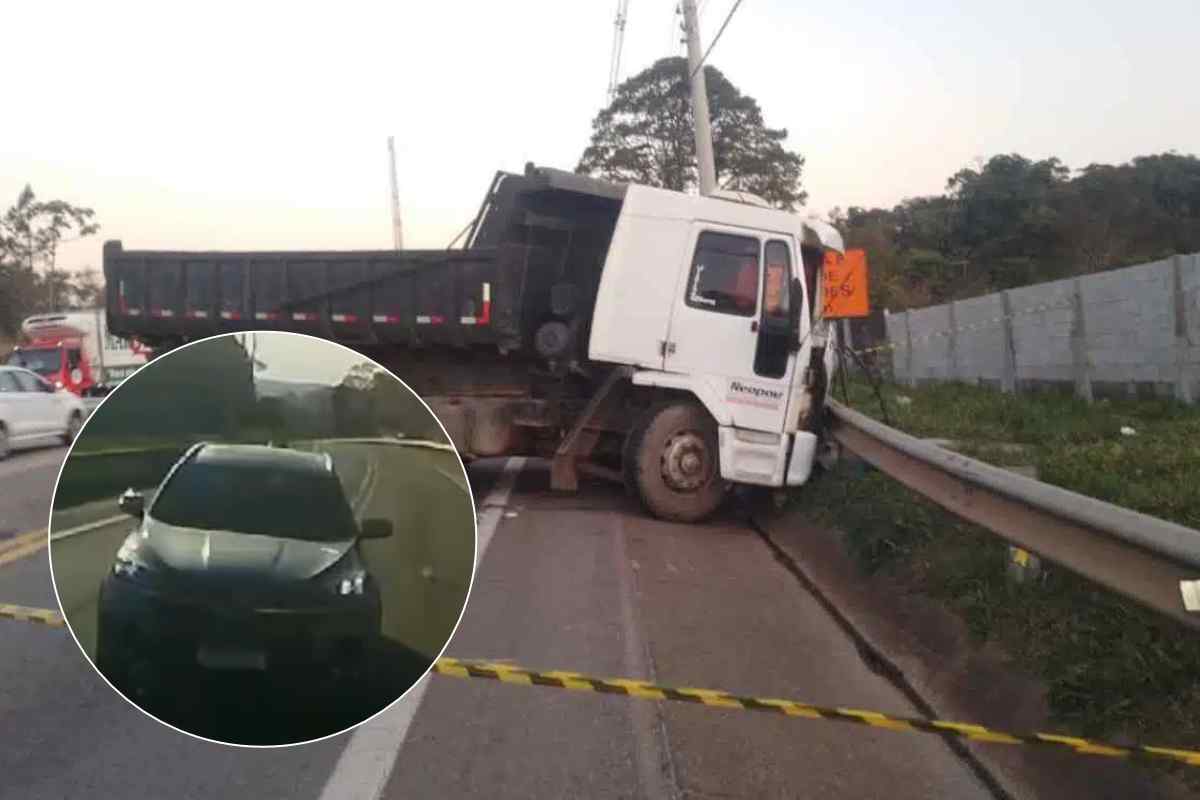 Vídeo Mostra Exato Momento Em Que Motorista Bate Em Caminhão Em São Roque E Morre