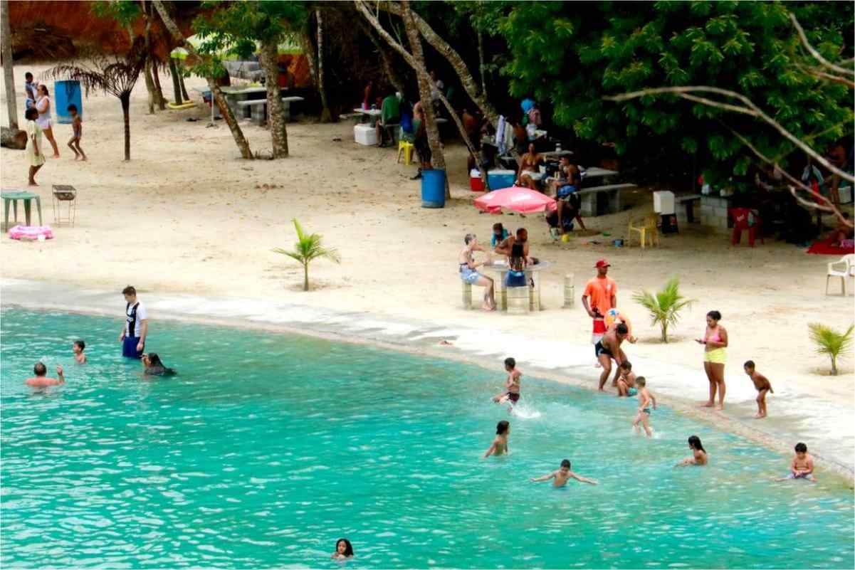 Onda De Calor Atrai Moradores De São Roque E Região Para Praia Artificial Em Cidade Vizinha