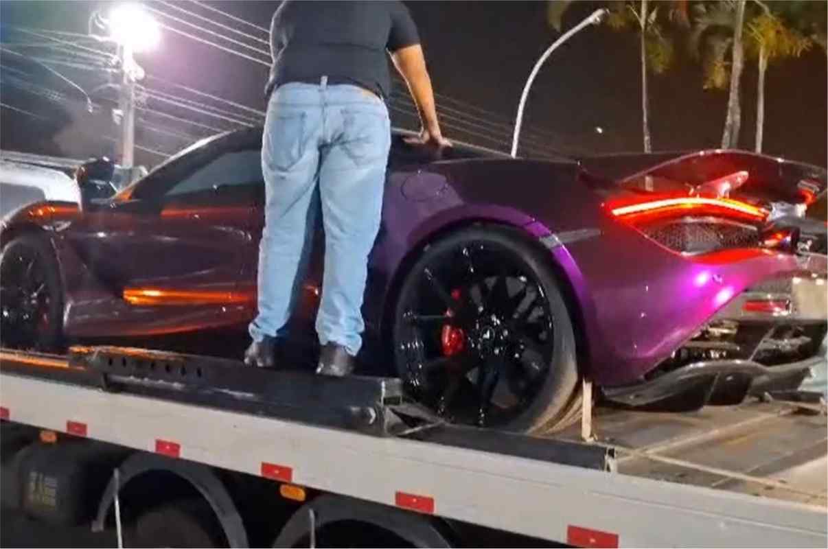 Polícia Leva Mclaren 720S Coupé De Filho De Deolane Para Campinas