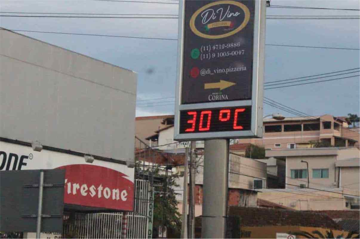 São Roque Terá Semana De Calor Intenso, Sem Chuva E Ar Seco Com Umidade Do Ar Em 27%