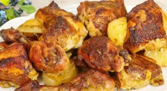 Frango Assado Com Batatas 1709