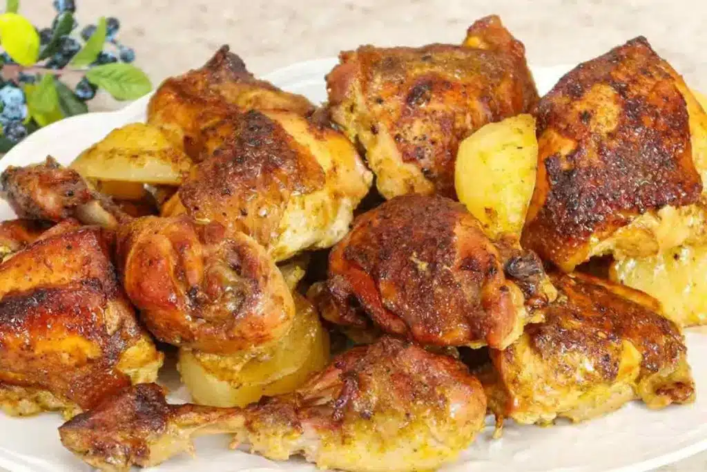 Frango Assado Com Batatas 1709