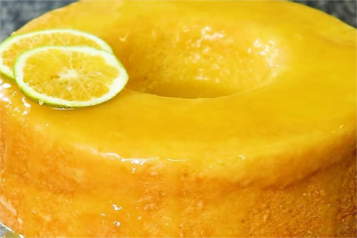 Bolo De Laranja Sem Farinha