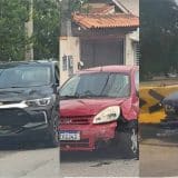 Carro Desgovernado Bate Em Carros Em Bairro De São Roque E Vai Parar Na Raposo Tavares