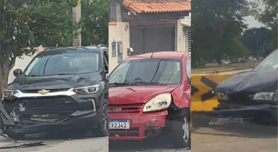 Carro Desgovernado Bate Em Carros Em Bairro De São Roque E Vai Parar Na Raposo Tavares