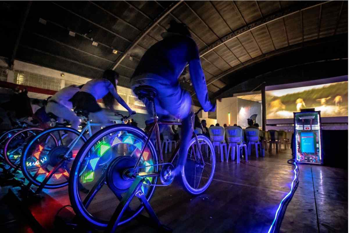 Cinema Movido Pela Energia Limpa De Bicicletas, Bike Cine, Será Realizado Dia 19 Em Alumínio