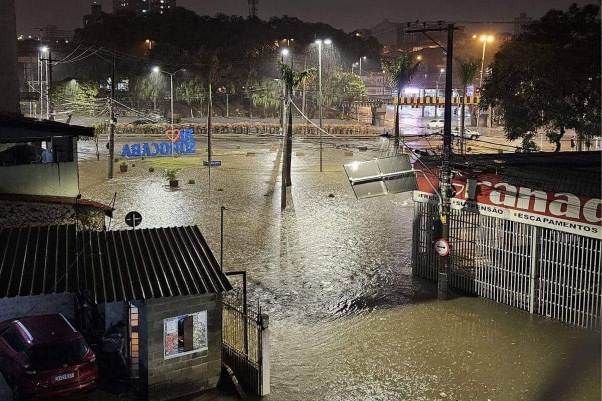 Sorocaba Foi A Segunda Cidade Do Estado Que Mais Choveu Na Noite De Quarta (23), 112 Milímetros