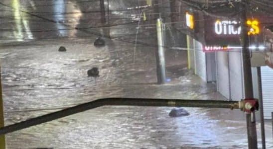 Temporal Causa Alagamentos Em Diversos Pontos De São Carlos, Como A Avenida 9 De Julho