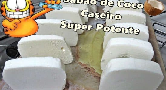 Sabão Caseiro De Coco