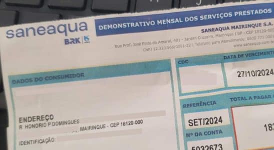 Conta De Água Passa A Custar Mais Caro Neste Mês De Novembro Até Abril De 2025 Em Mairinque