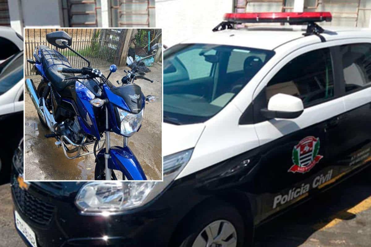 Moto e roubada dentro de estacionamento de supermercado conhecido em Sao Roque