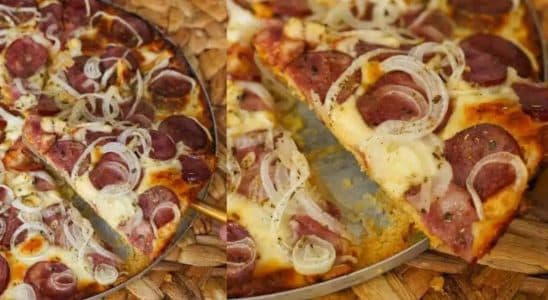 Pizza Com Massa De Arroz-2211