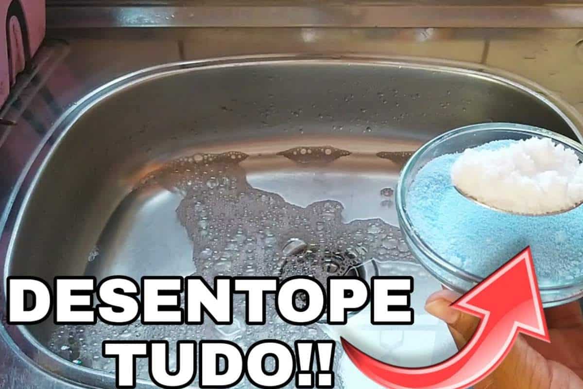 Misturinha Para Desentupir Pia