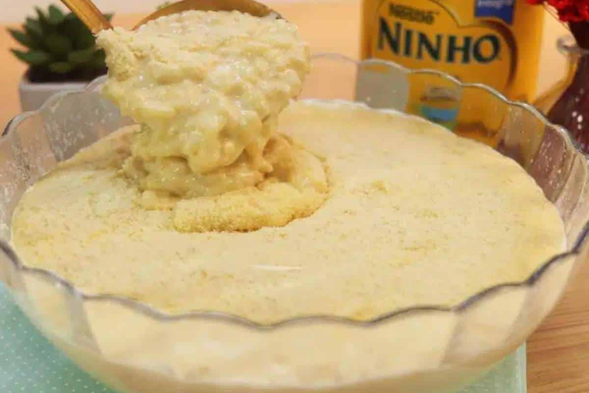 Arroz-doce de leite ninho