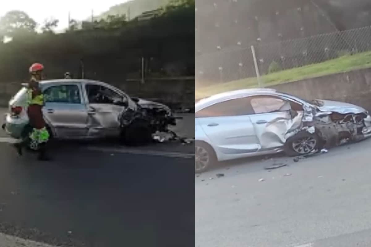 Carro Entra Na Contra Mão Na Raposo Em Mairinque E Causa Grave Acidente