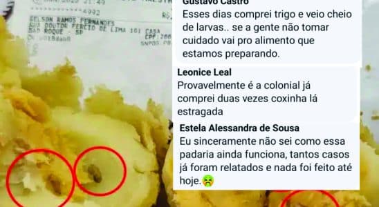 Cliente Diz Que Já Comprou Trigo Com Larvas Em Padaria Que Vendeu Coxinhas Com Larvas Em São Roque