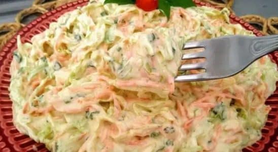 Salada De Repolho Americana