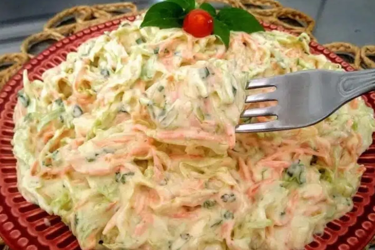 Salada De Repolho Americana